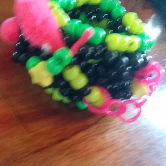 Other Worm On A String 3d Kandi Cuff Poshmark
